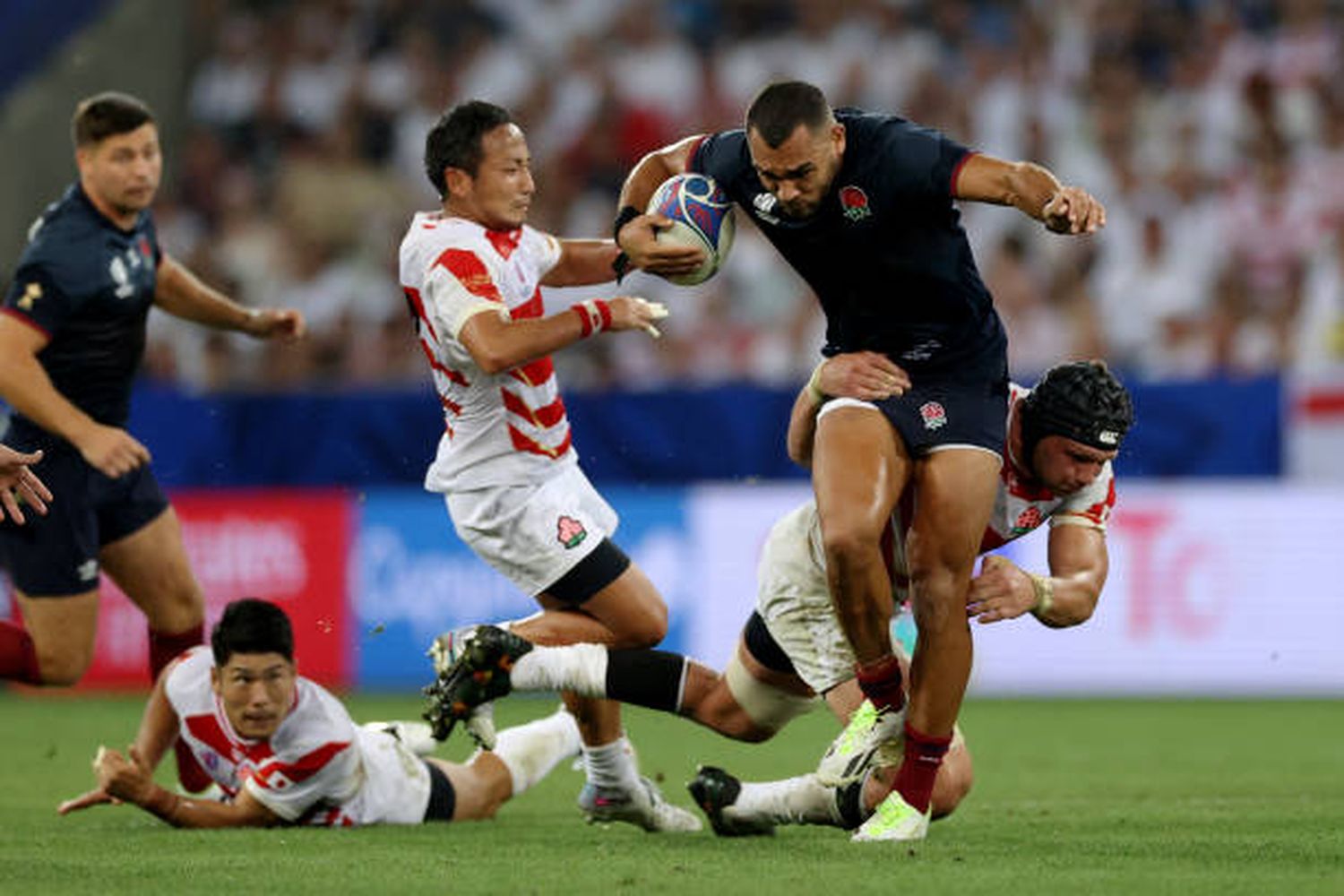 Inglaterra se llevó el triunfo ante Japón
