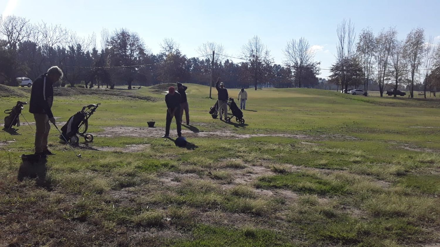 El primer torneo oficial en el San Pedro Golf Club lo ganaron el “Zurdo” Ullúa y Leonardo Muller