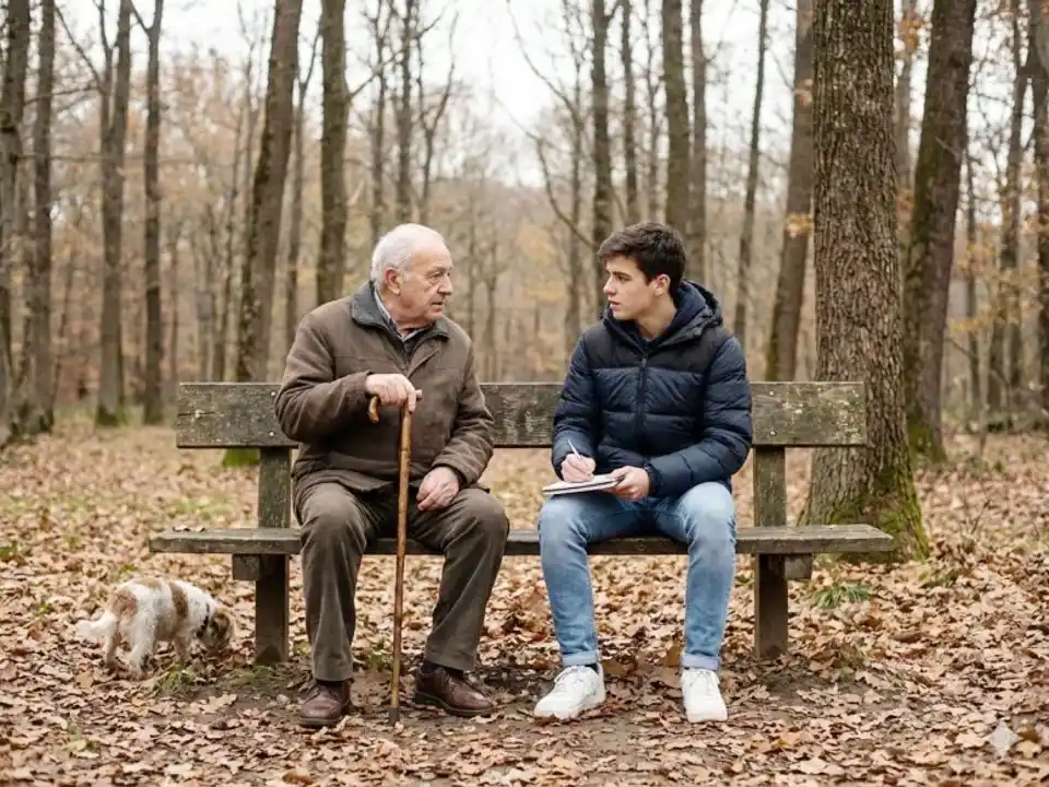 El escritor Diego Martín cuenta en  El viejo, el joven y el perro anécdotas e historias entre generaciones que muestran cómo son estos vínculos