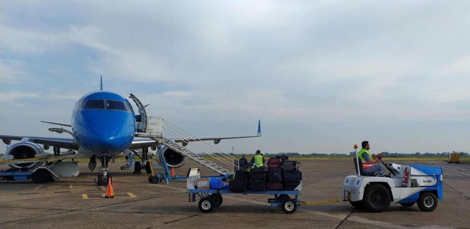 El aeropuerto Sauce Viejo volvió a conectarse con Brasil