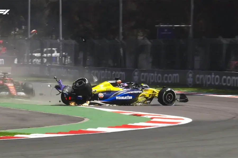Franco Colapinto finalizó duodécimo en la tercera práctica libre en el GP de México