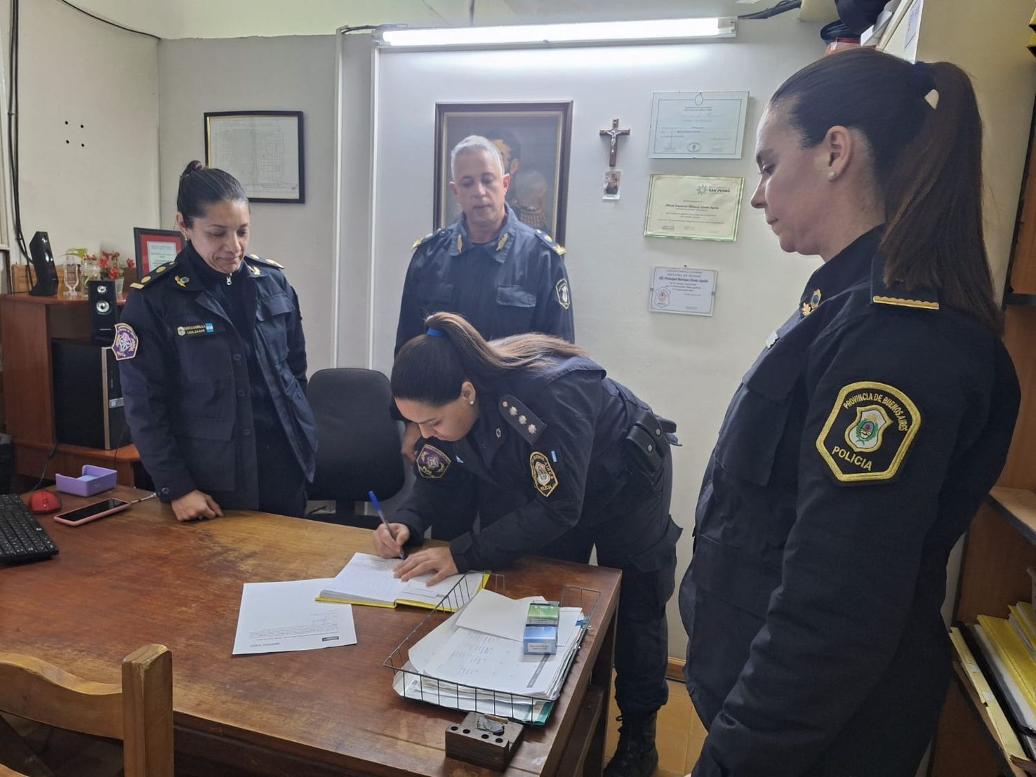 Patricia Melgar asume como titular de la Comisaría de la Mujer en reemplazo de Mariana Aguilá.
