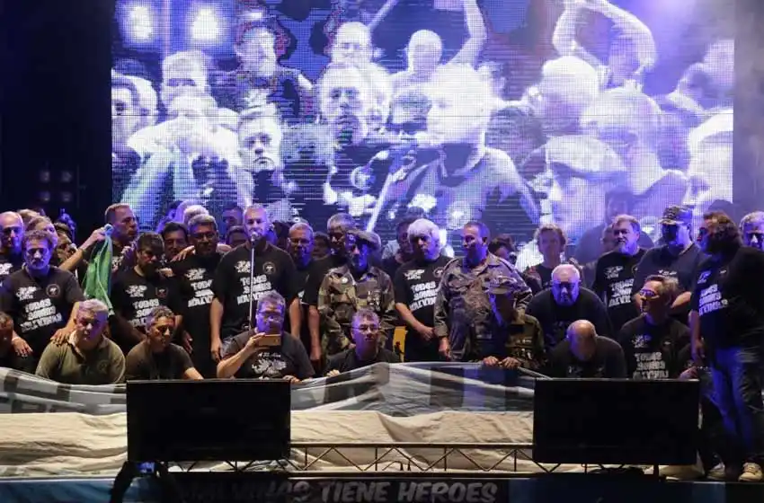 La vigilia de los ex combatientes de Malvinas será este lunes