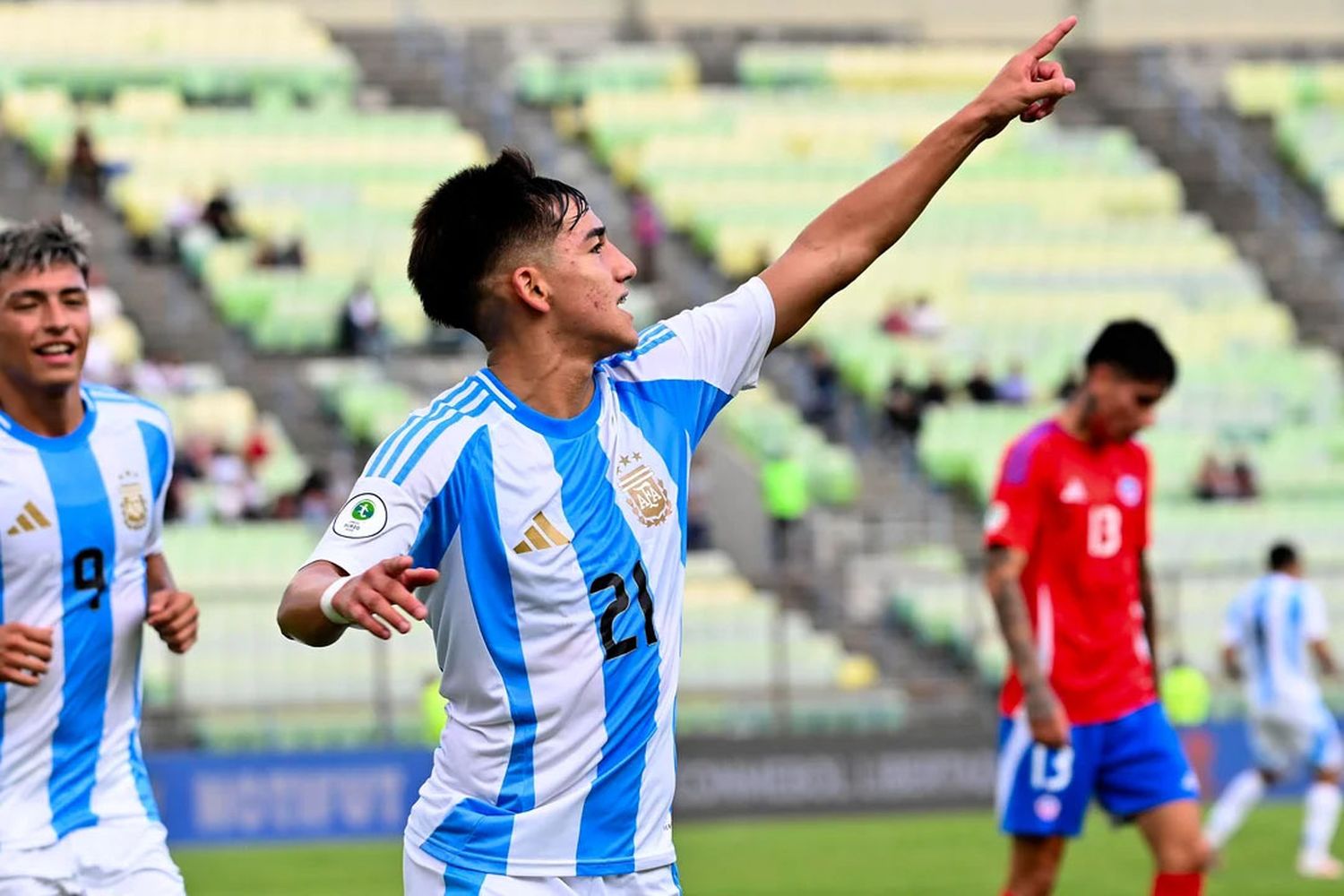 La Selección argentina le ganó a Chile en el inicio del hexagonal final