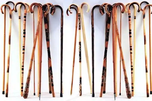 Concurso para adultos mayores: intervención artística de bastones