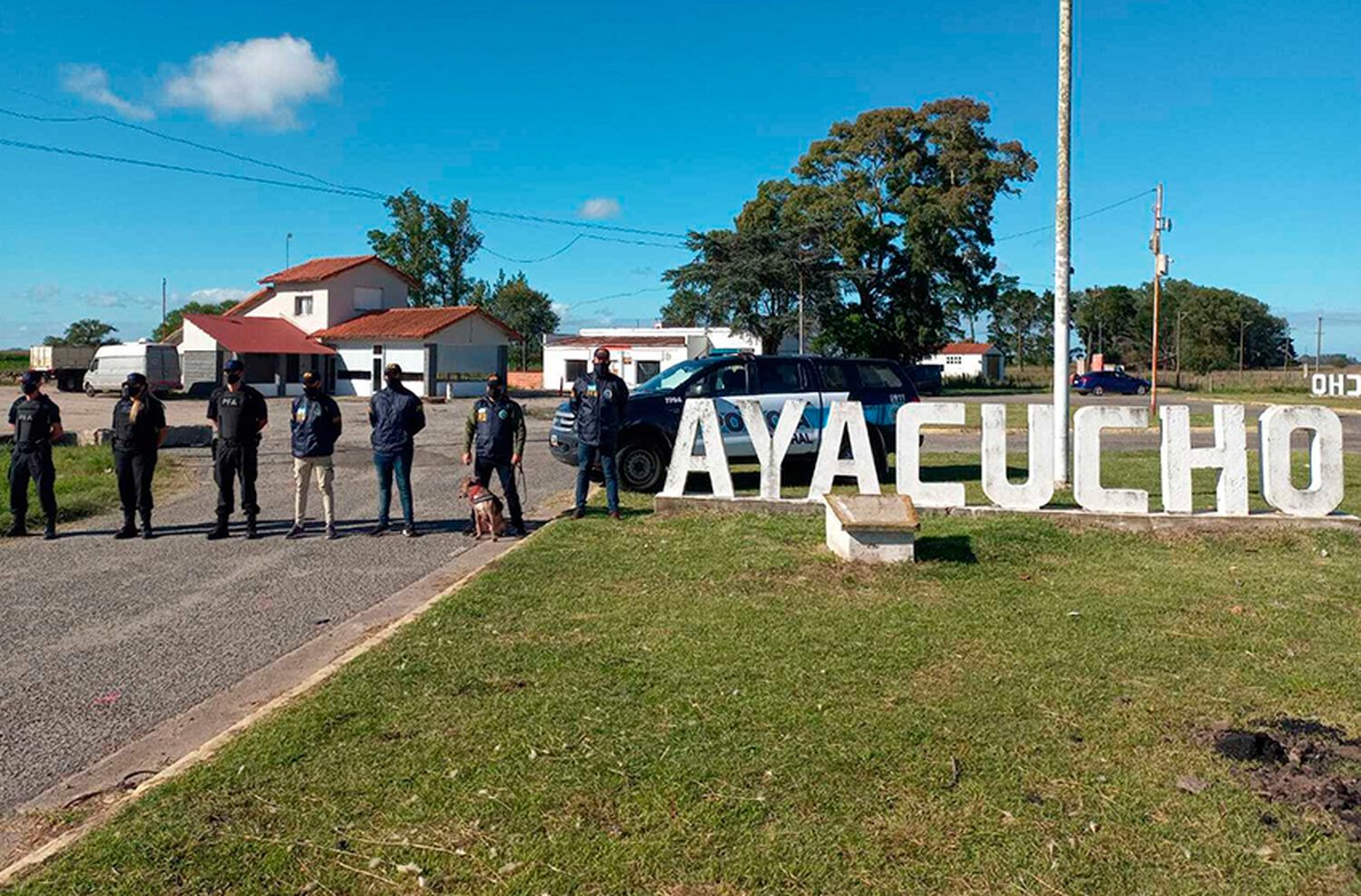 Presencia de la Policía Federal en la Fiesta Nacional del Ternero