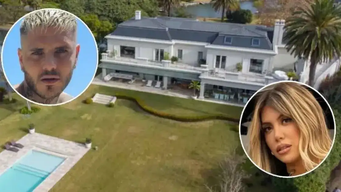 Mauro Icardi vendió la 'Casa de los Sueños', la emblemática mansión de Nordelta, en medio de un escándalo inmobiliario con Wanda Nara