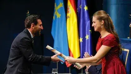 Messi recibió el Premio Princesa de Asturias de los Deportes 2026 y volvió a hacer historia