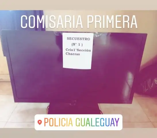 Policía recuperó elementos robados y detuvo a un joven