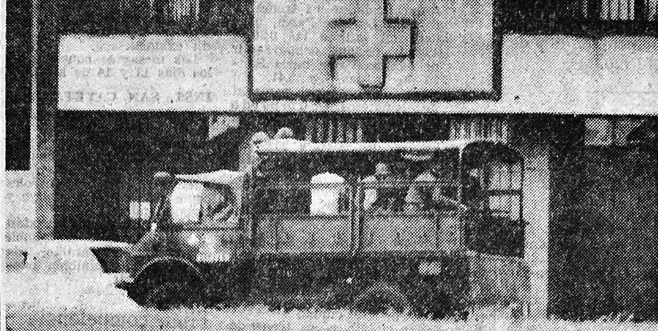 Una de las imágenes que publicó El Litoral el miércoles 24 de marzo de 1976.