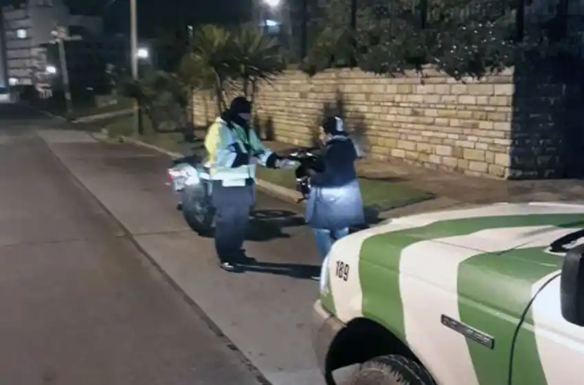 Manejaba una moto totalmente alcoholizado: tenía 2,24 g/l en sangre