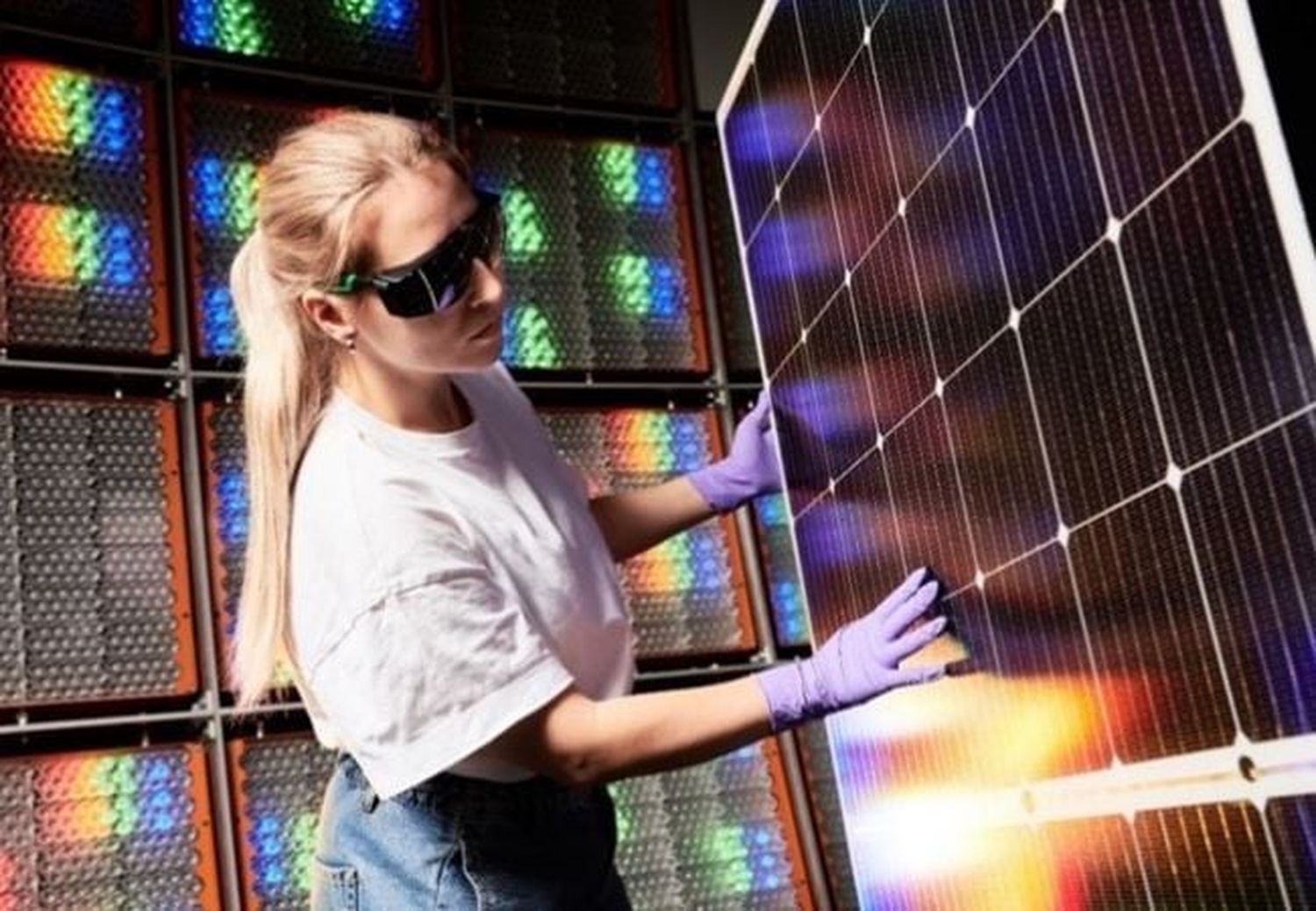 Los paneles solares son cada vez más eficientes