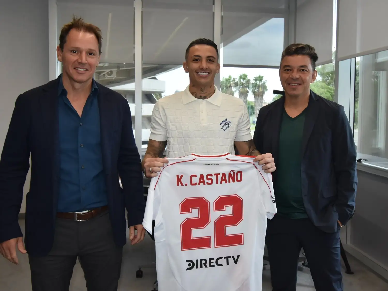 Castaño, la nueva joya que llegó a River.