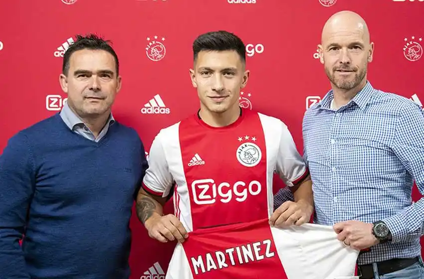 Lisandro Martínez llegó a Holanda y se convirtió en nuevo jugador de Ajax