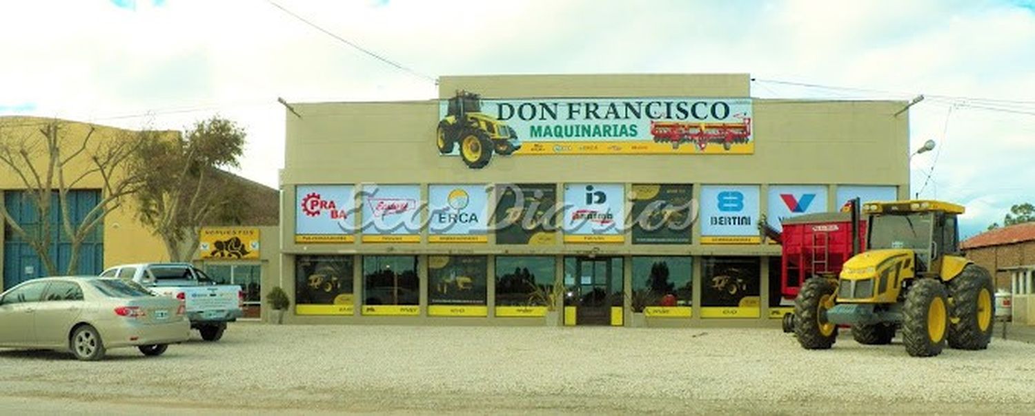 Robo en una firma de maquinarias agrícolas