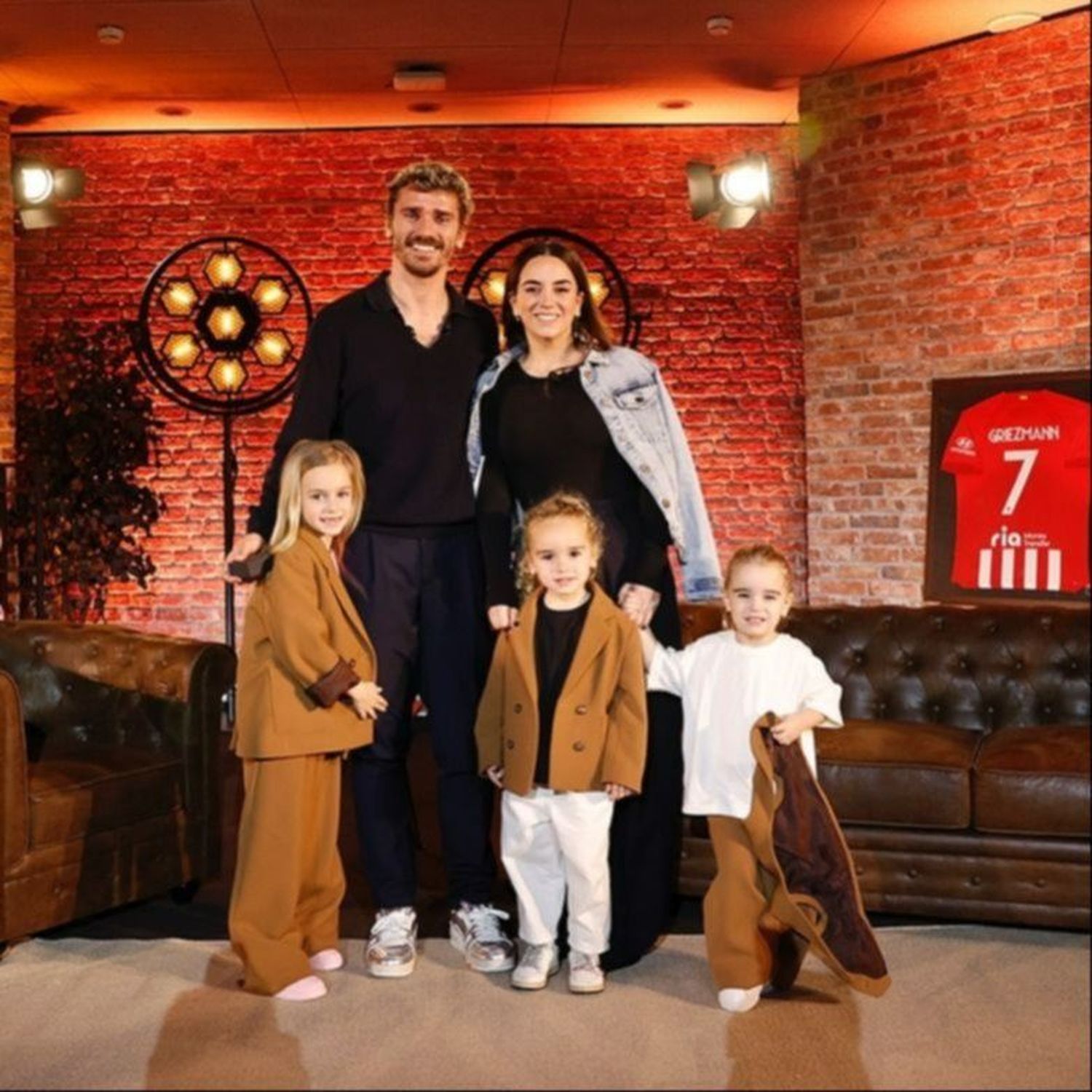 ¡La increíble curiosidad que comparten los tres hijos de Antoine Griezmann!