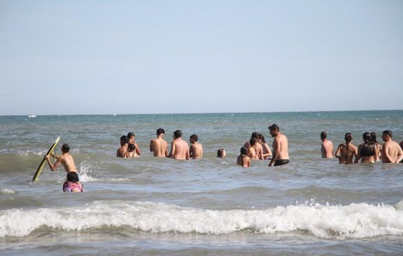 Un hermoso día de playa