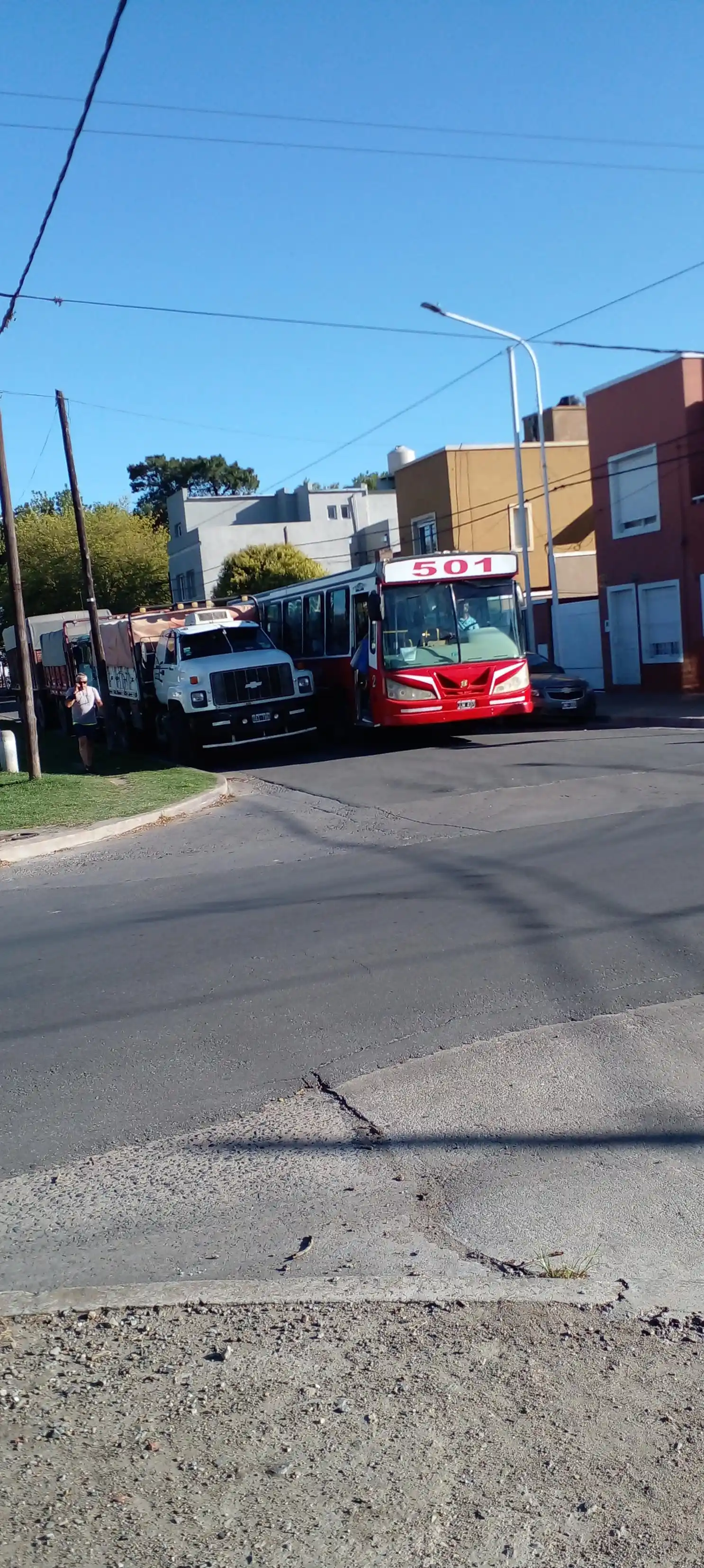 Estacionamiento de camiones