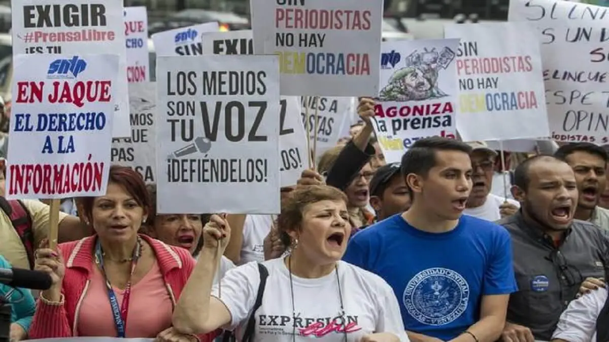 VENEZUELA en la cola: la libertad de prensa se degrada en América Latina