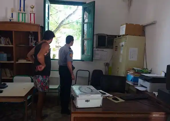 Bronca en una escuela por el tercer intento de robo en 2018