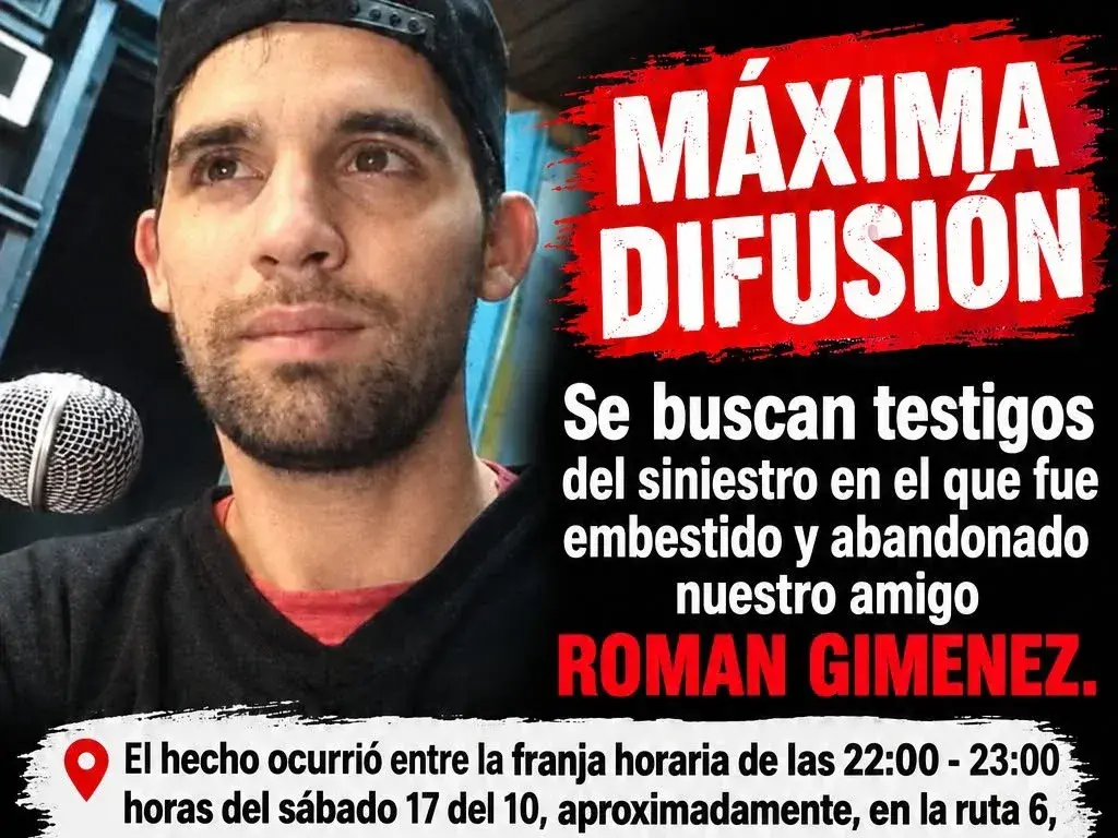 Buscan testigos del siniestro donde fue atropellado y falleció Román Gimenez