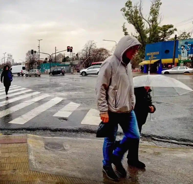 Llega la tormenta de Santa Rosa: ciclogénesis y fuertes lluvias en el centro del país
