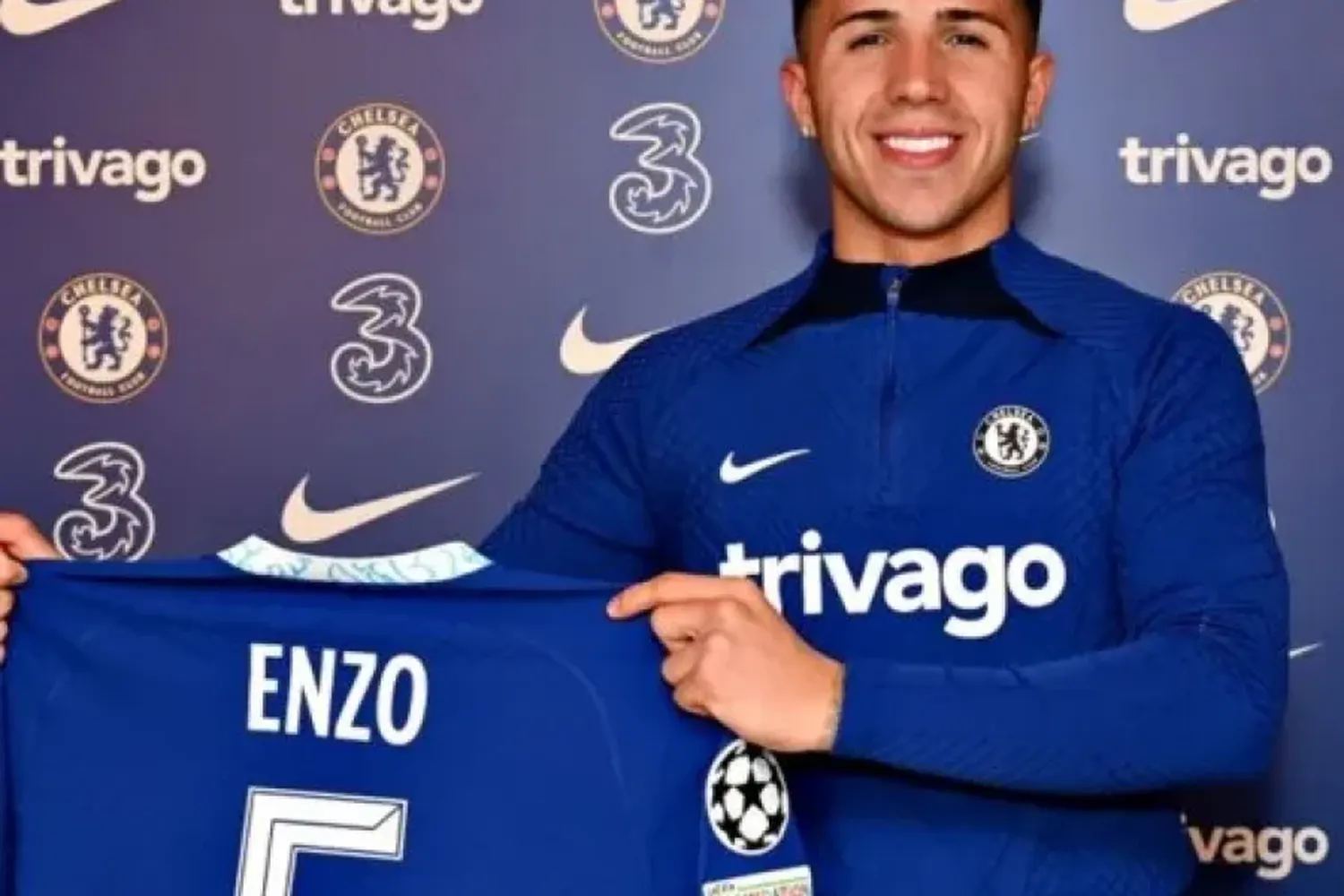 Enzo Fernández usará la camiseta 5 en el Chelsea