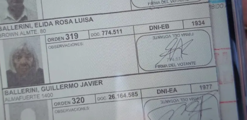 Fallecidos en los padrones