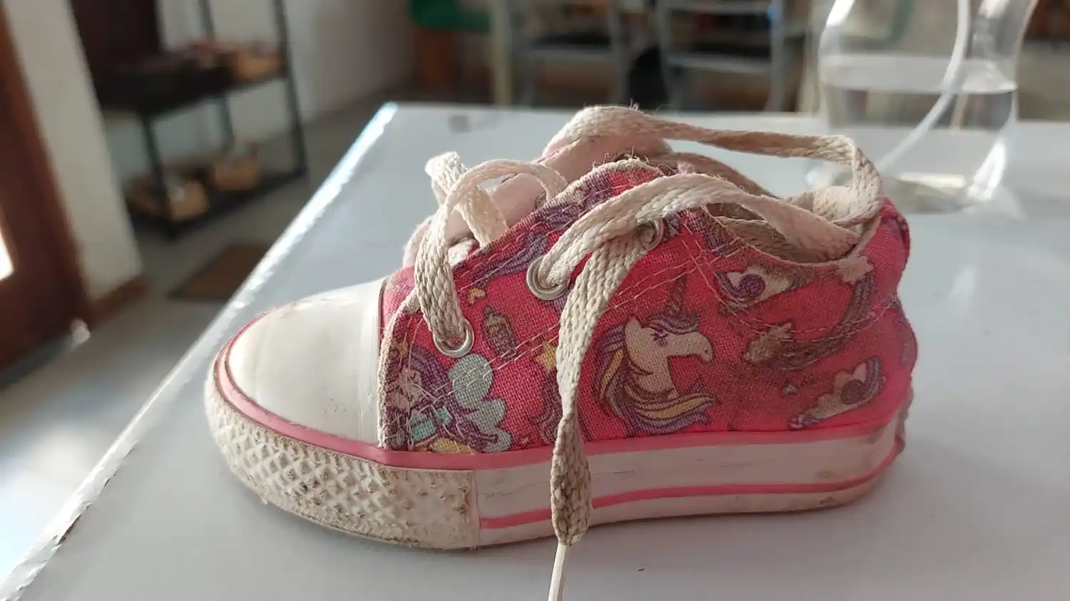 Zapatilla encontrada