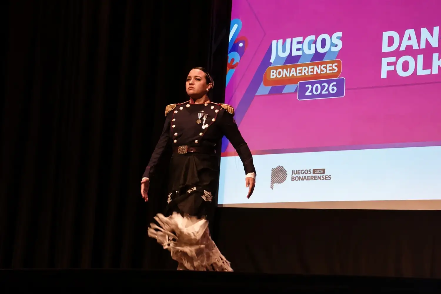 Una de las instancias culturales de los Juegos Bonaerenses 2026 que se llevó adelante en el Teatro del Fuerte.