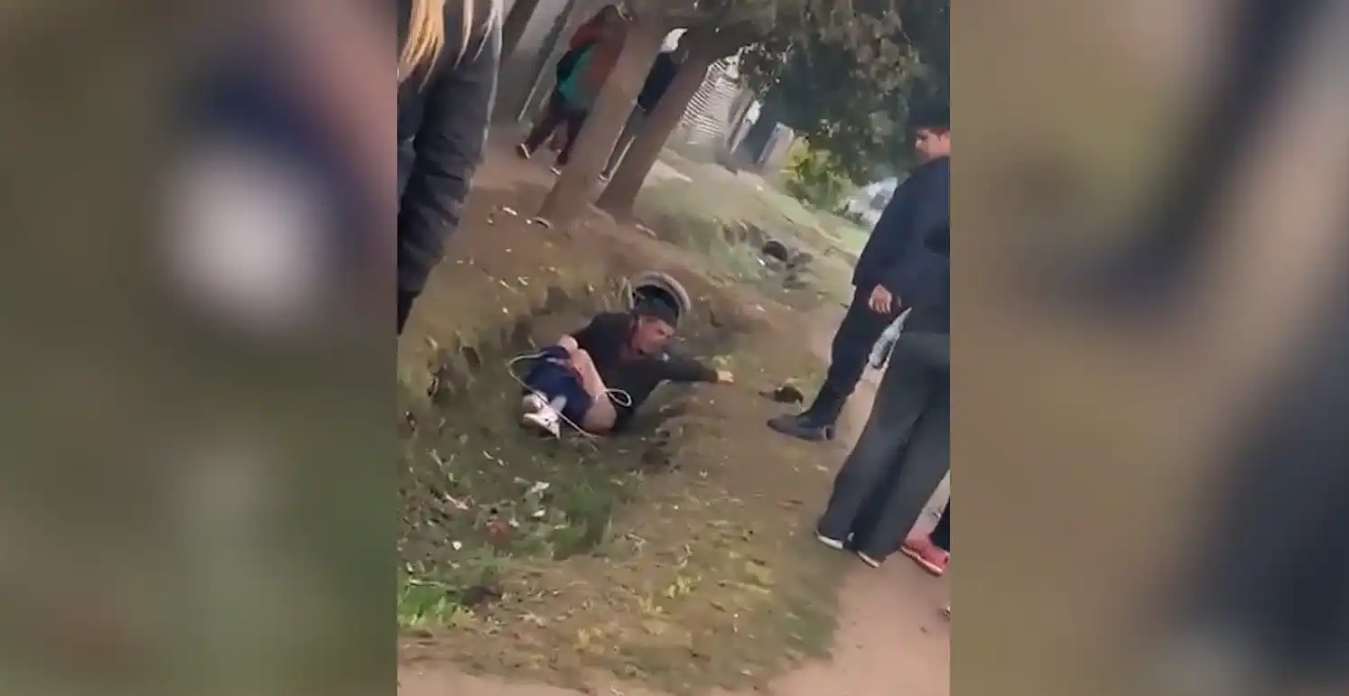 Lincharon a un delincuente en Ciudad Evita.