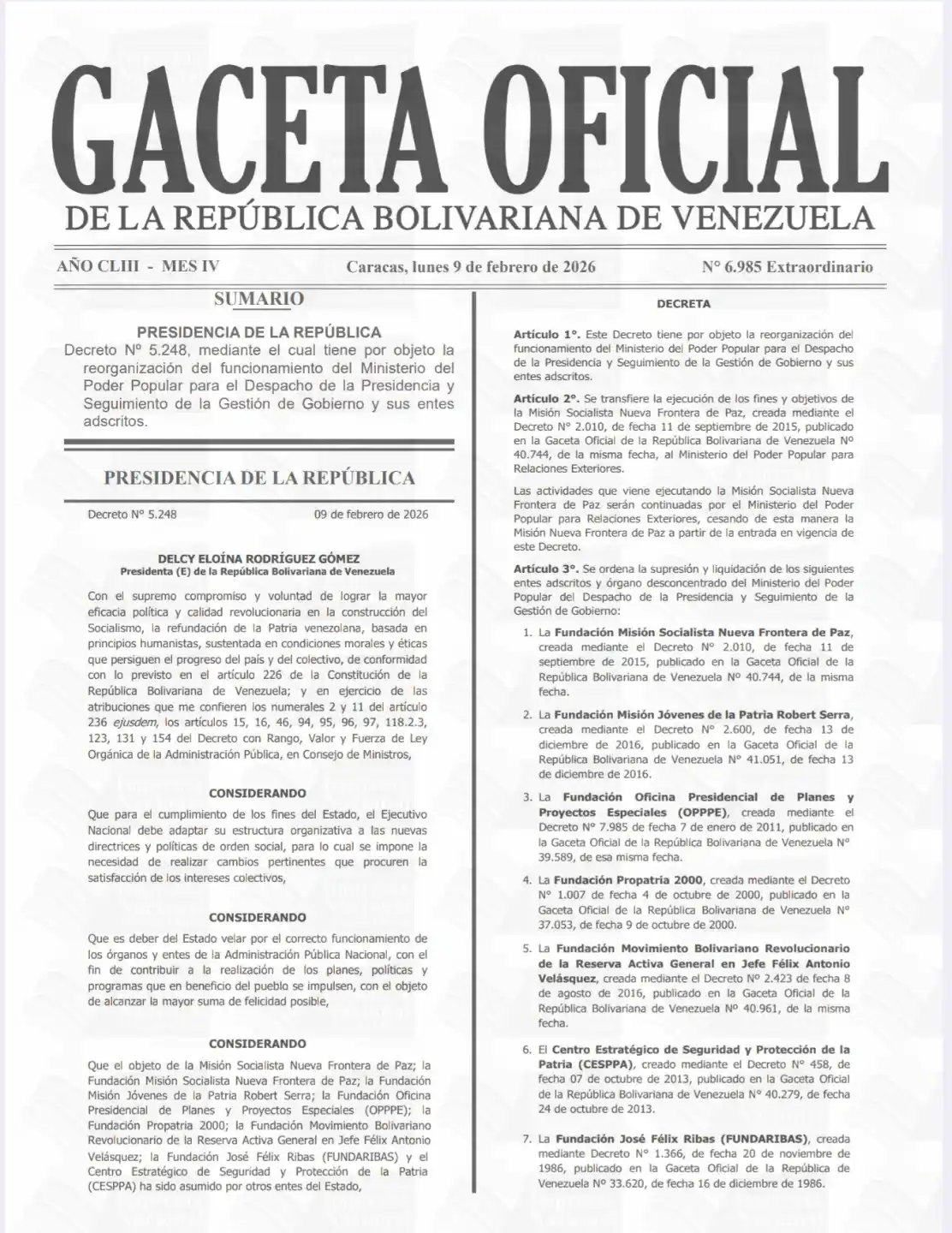 Gaceta