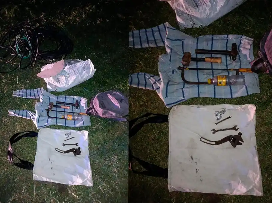 Detenido por robar cables