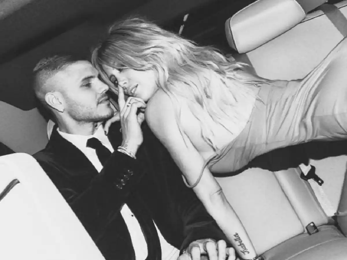 Romántico festejo de aniversario de Wanda Nara e Icardi