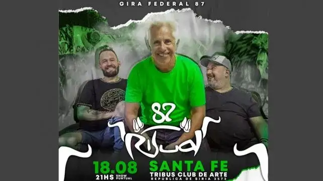 Ritual 87 se presentó en Santa Fe durante el 2023.