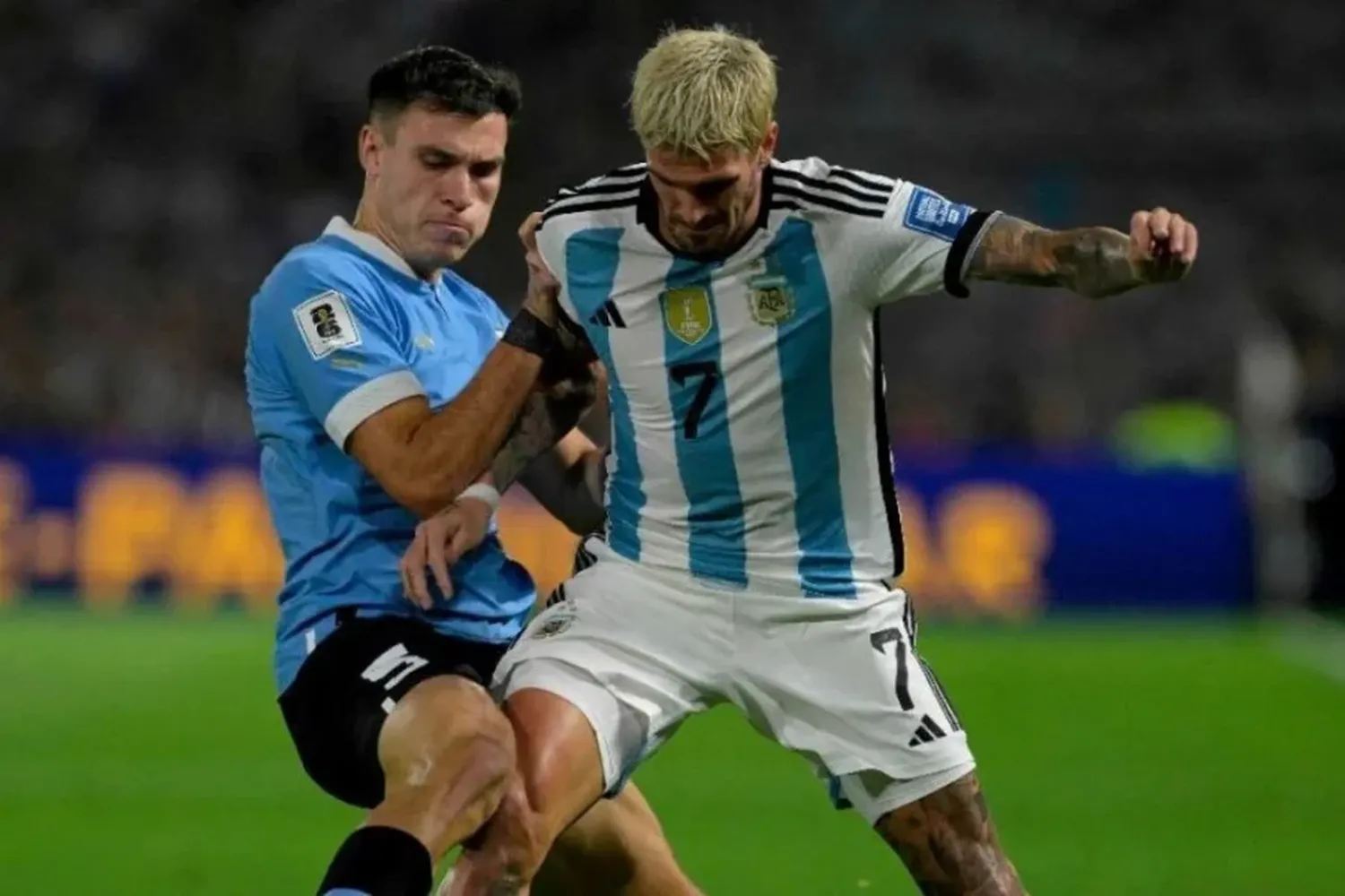 Manuel Ugarte, el uruguayo que se peleó con De Paul rompió el silencio