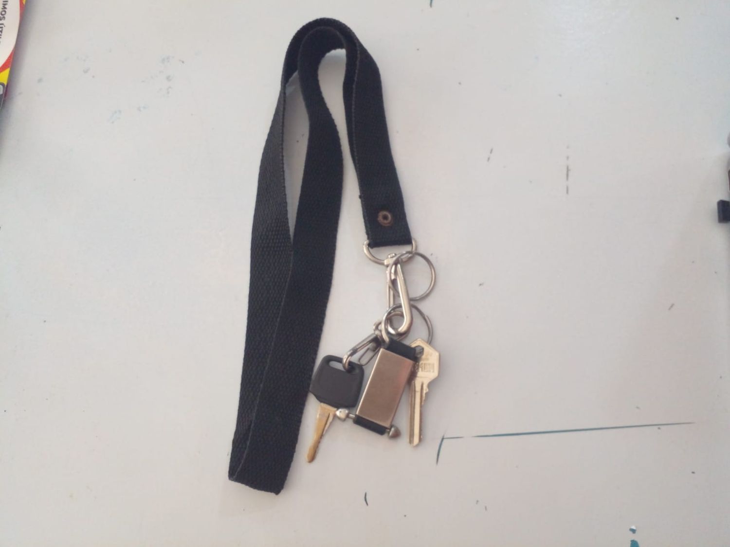 Llaves encontradas en calle San Martín