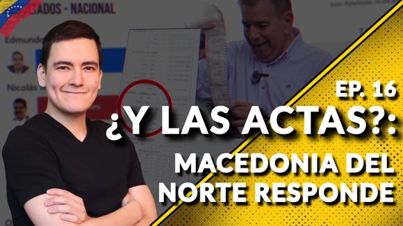 NO PUEDEN SOSTENERLO: «Chavismo oculta Actas y Macedonia del Norte revela la derrota» – VIDEO
