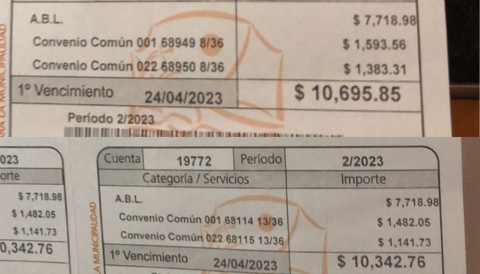 “Las tasas municipales más caras”, reportaron
