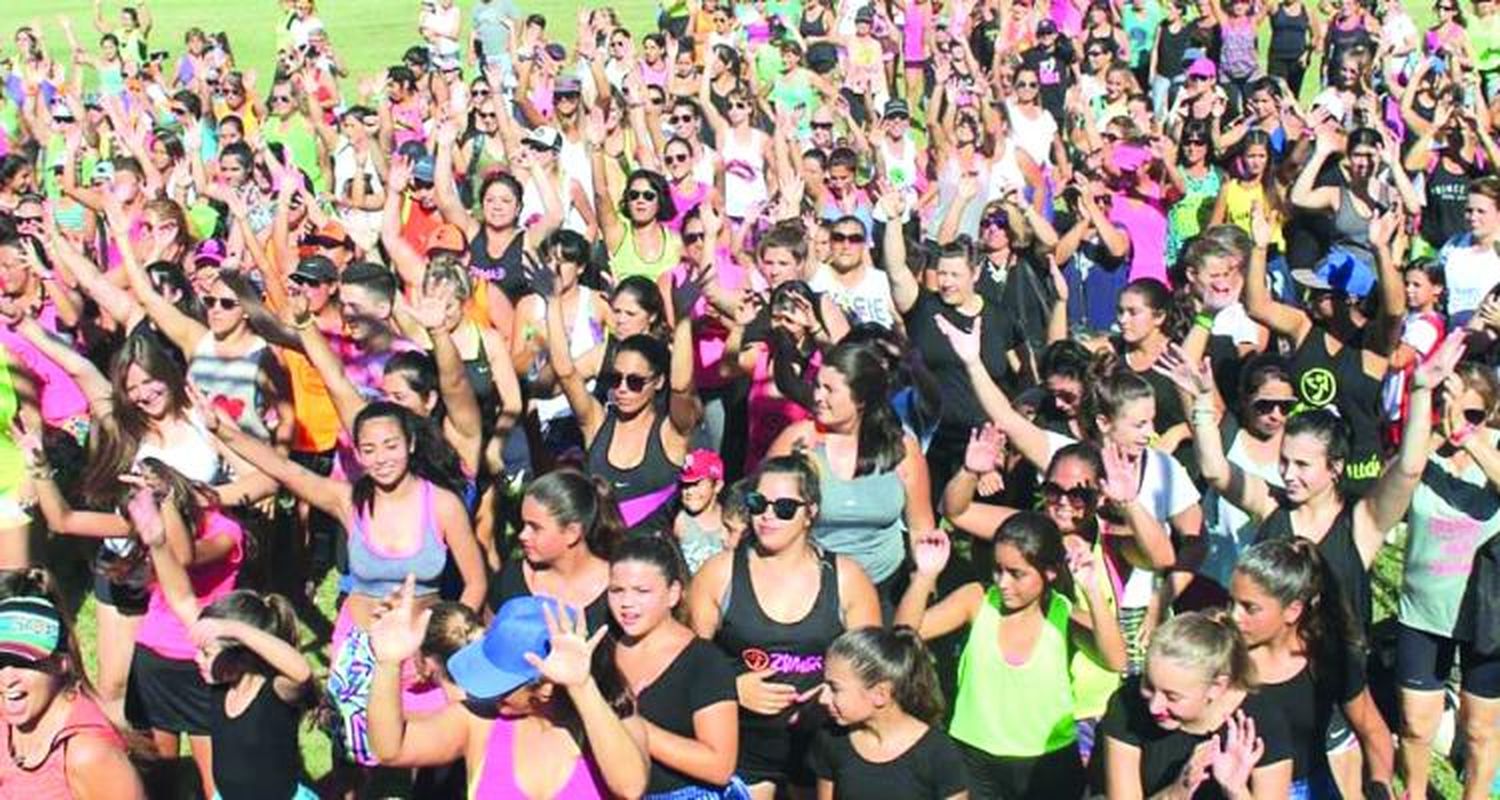 Exitoso Zumbathón con Jesica Cirio
