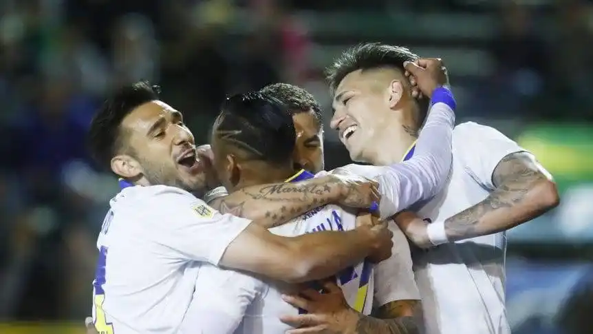 Boca aprovechó el envión y goleó a Aldosivi