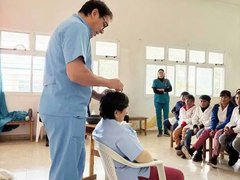 Escolares de la comunidad Lhaka Wichí aprendieron
sobre importantes temas para cuidar la salud