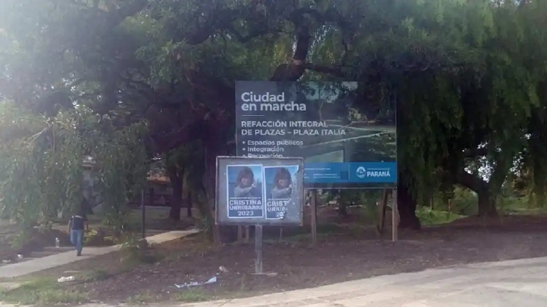 Piden a los partidos que no ensucien la ciudad de Paraná con cartelería política