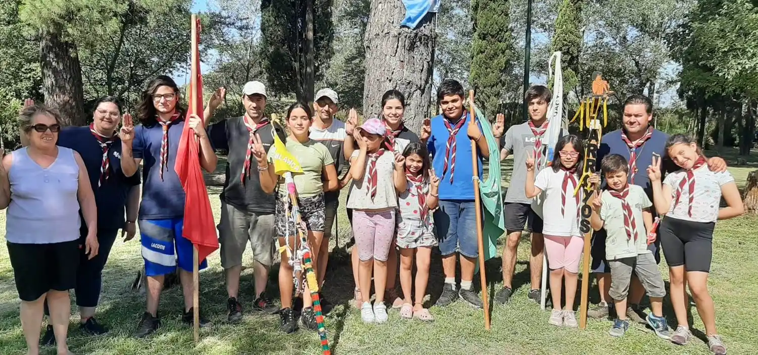 Un paso adelante del grupo scout Santa Coloma