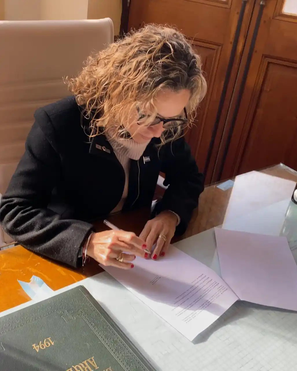 Castagnino se redujo el sueldo 40 por ciento