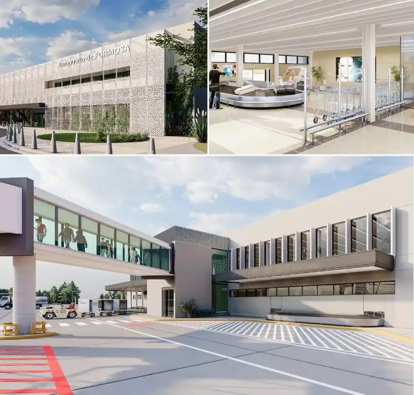 Insfrán anunció el llamado a licitación para las obras del nuevo aeropuerto de Formosa