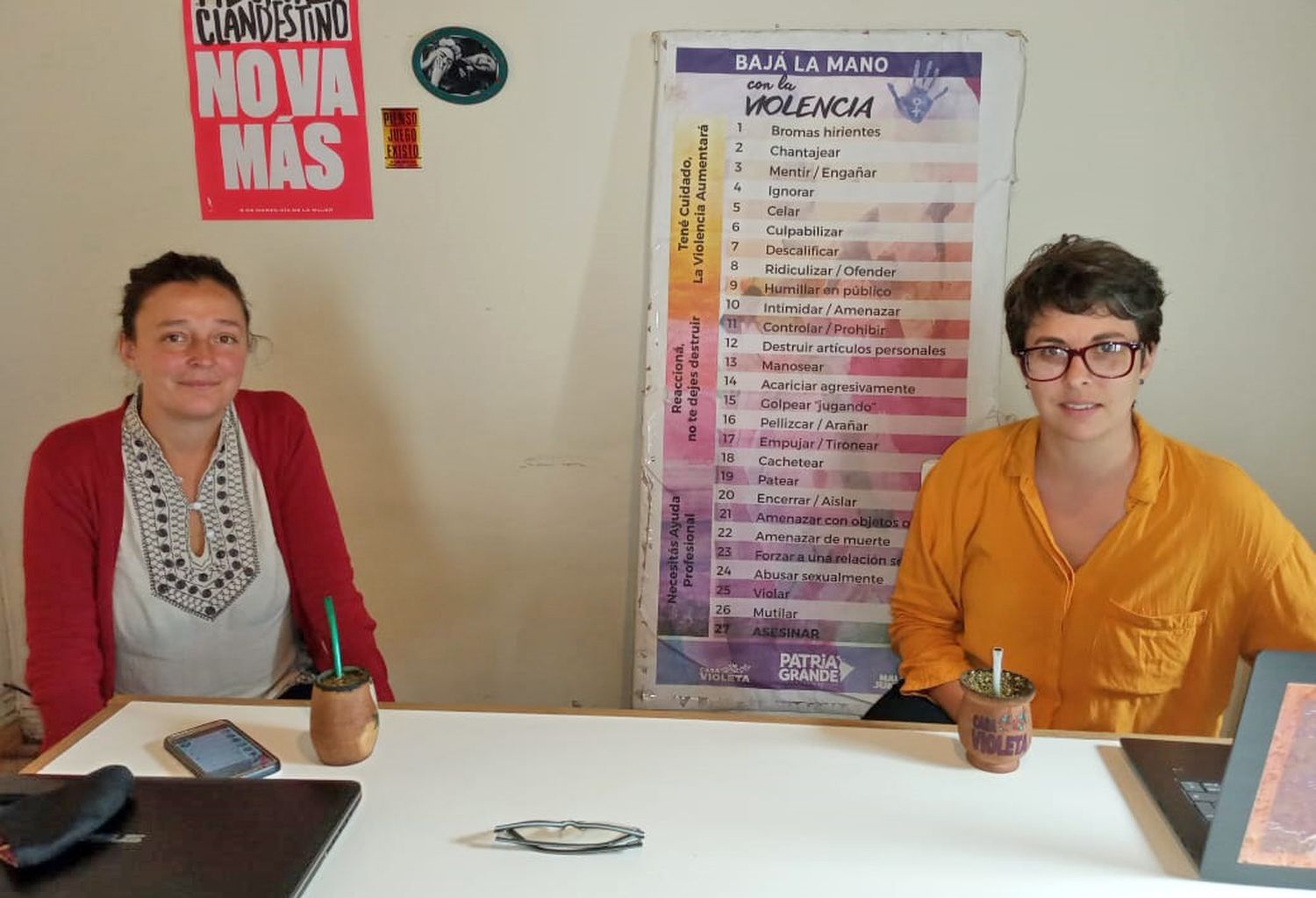 Casa Violeta sale a los barrios para fortalecer las redes territoriales en el marco de un programa nacional