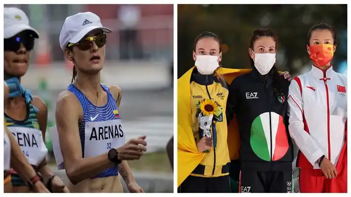 JJ.OO. Tokio 2020: Lorena Arenas conquista una plata histórica para la marcha colombiana