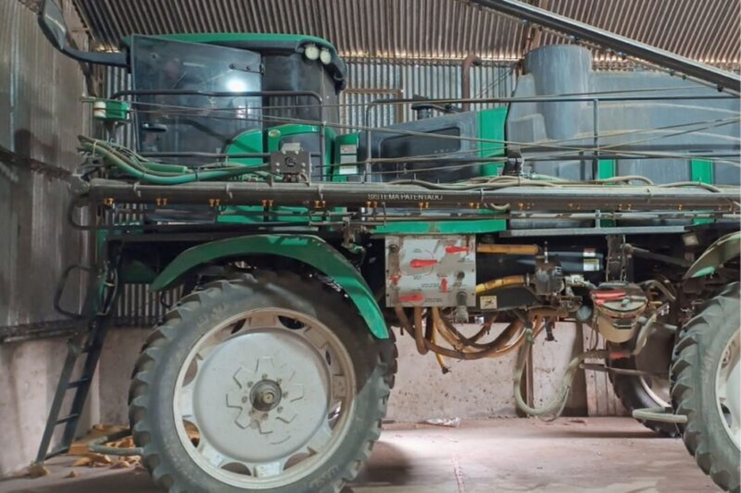 Agroquímicos: se clausuraron dos máquinas autopropulsadas en Devoto y Oncativo