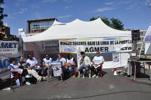 Agmer calificó como un “logro histórico a la devolución de los días descontados”